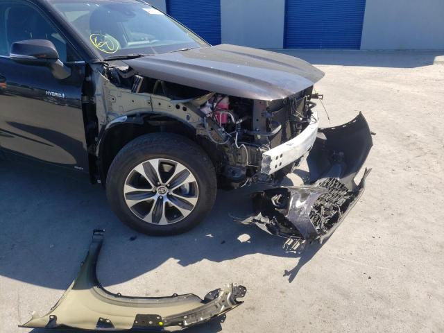 Photo 9 from auction – 2020 TOYOTA HIGHLANDER with VIN 5TDHBRCH3LS001289