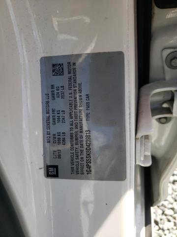 Photo 10 from auction – 2013 BUICK VERANO with VIN 1G4PS5SK8D4239813