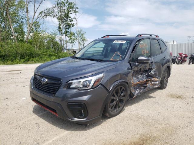 Photo 2 from auction – 2020 SUBARU FORESTER S with VIN JF2SKARC0LH412500