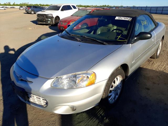 Photo 2 from auction – 2002 CHRYSLER SEBRING LX with VIN 1C3EL55R92N319649