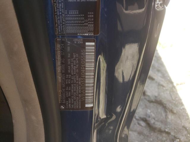 Foto 10 de la subasta – 2004 BMW 325 CI con VIN WBABD33404PL05585