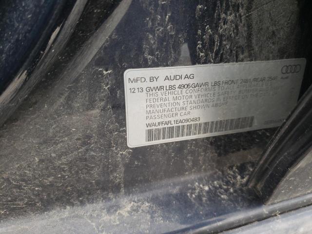 Photo 10 from auction – 2014 AUDI A4 PREMIUM with VIN WAUFFAFL1EA090483
