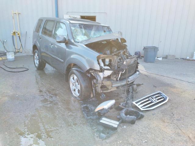 HONDA PILOT EXL 2012 with VIN 5FNYF3H59CB034897 - Photo from auction