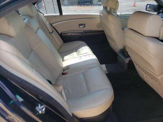 Photo 6 from auction – 2006 BMW 750 LI with VIN WBAHN83566DT36700