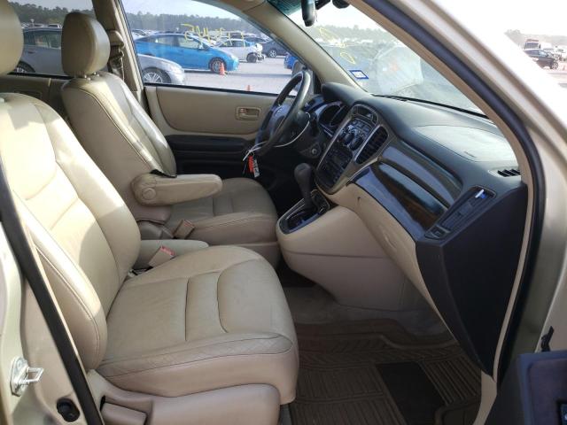 Photo 5 from auction – 2001 TOYOTA HIGHLANDER with VIN JTEGF21A710026267