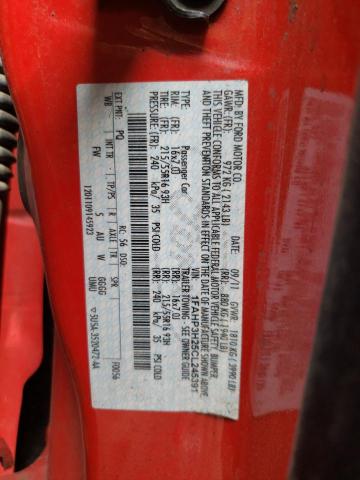 Photo 10 from auction – 2012 FORD FOCUS SEL with VIN 1FAHP3H25CL245391
