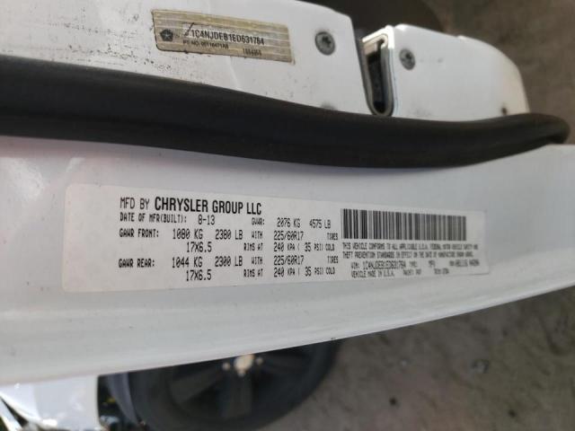 Photo 10 from auction – 2014 JEEP COMPASS LA with VIN 1C4NJDEB1ED631764