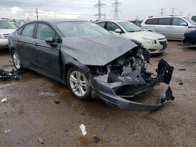 FORD FUSION SE 2018 with VIN 3FA6P0HD8JR272560 - Photo from auction