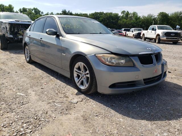 BMW 328 I 2008 with VIN WBAVA375X8NL49118 - Photo from auction