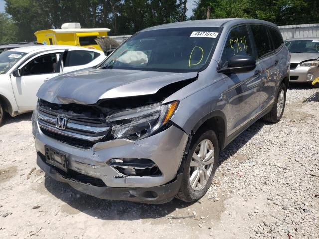 Photo 2 from auction – 2017 HONDA PILOT LX with VIN 5FNYF5H17HB047065