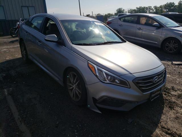 HYUNDAI SONATA SPO 2017 with VIN 5NPE34AB3HH457405 - Photo from auction
