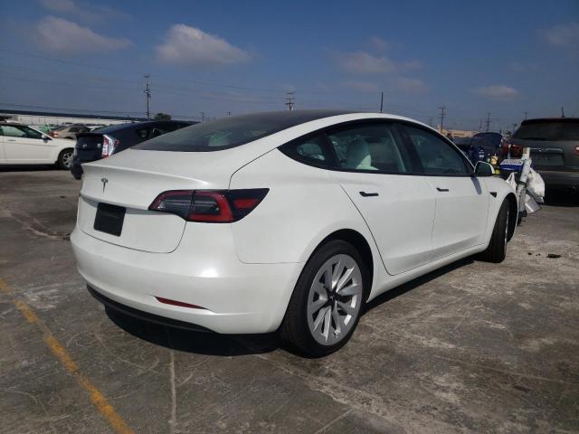 Photo 4 from auction – 2022 TESLA MODEL 3 with VIN 5YJ3E1EA9NF105196