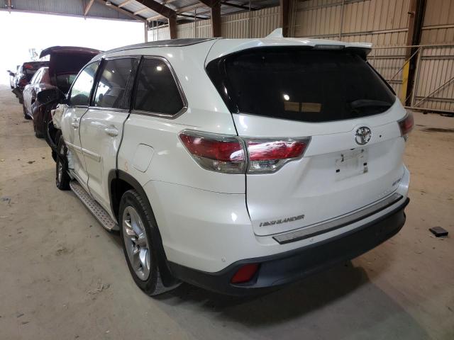 Photo 3 from auction – 2016 TOYOTA HIGHLANDER with VIN 5TDYKRFH0GS138725