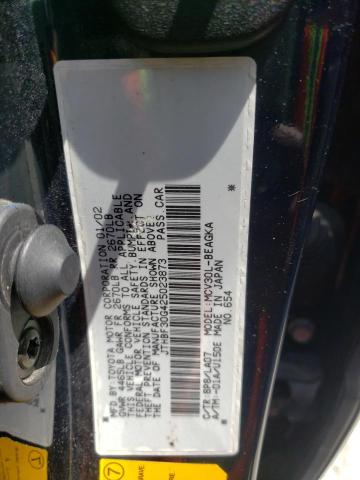 Photo 10 from auction – 2002 LEXUS ES 300 with VIN JTHBF30G425023873