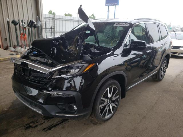 Photo 2 from auction – 2022 HONDA PILOT ELIT with VIN 5FNYF6H08NB047942