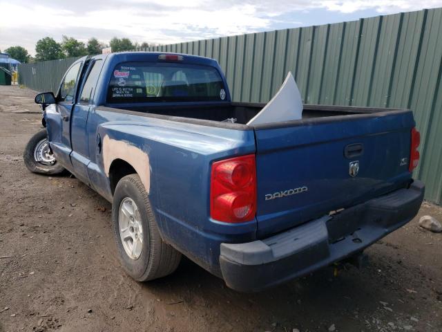 Photo 3 from auction – 2005 DODGE DAKOTA ST with VIN 1D7HW22N05S365222