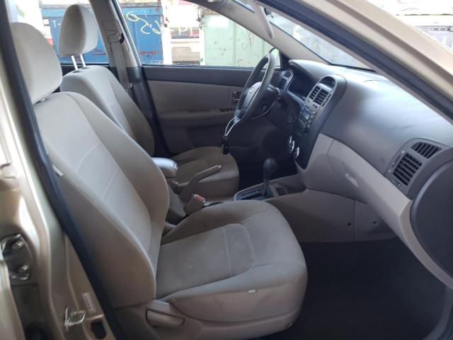 Photo 5 from auction – 2009 KIA SPECTRA EX with VIN KNAFE222795655338