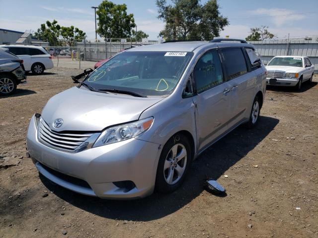Photo 2 from auction – 2017 TOYOTA SIENNA LE with VIN 5TDKZ3DC8HS788295