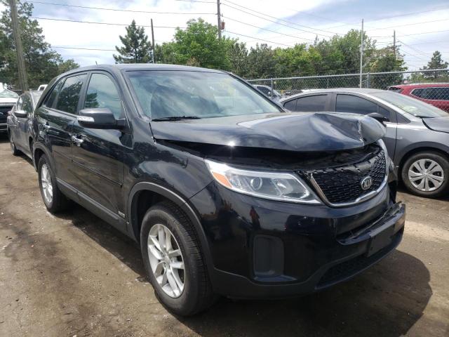 KIA SORENTO LX 2015 with VIN 5XYKTCA69FG653188 - Photo from auction