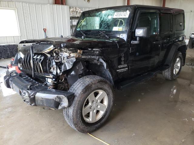 Photo 2 from auction – 2014 JEEP WRANGLER U with VIN 1C4BJWDG8EL133370