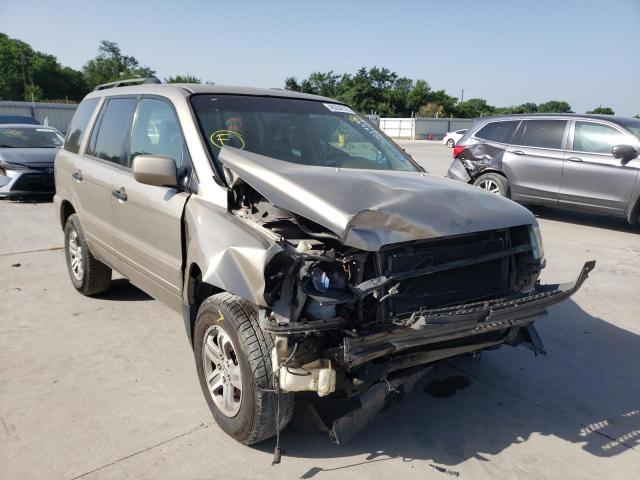 HONDA PILOT EXL 2003 with VIN 2HKYF18623H619979 - Photo from auction