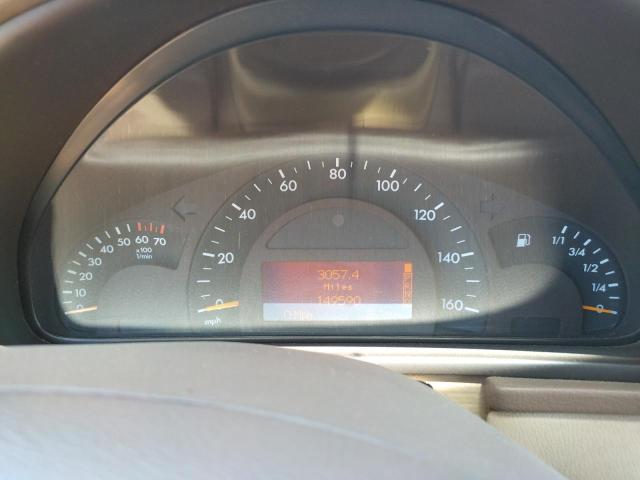 Photo 8 from auction – 2004 MERCEDES-BENZ C 240 with VIN WDBRF61JX4E018142