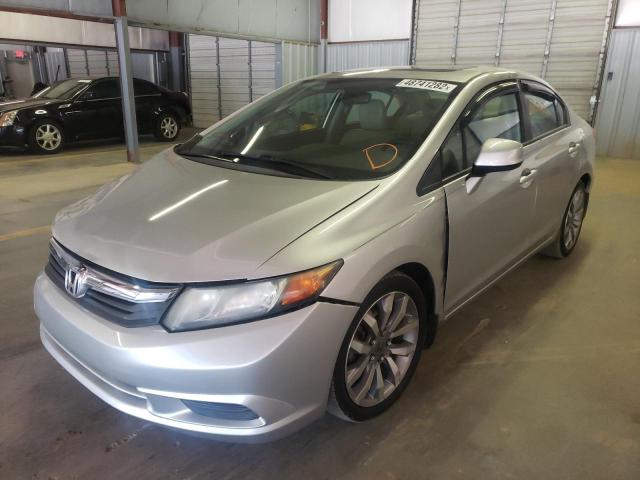 Photo 2 from auction – 2012 HONDA CIVIC EXL with VIN 19XFB2F99CE307328
