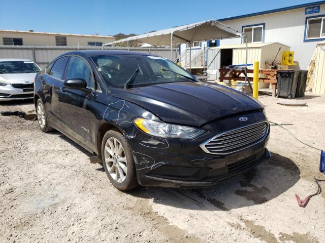 FORD FUSION SE 2017 with VIN 3FA6P0LU7HR266055 - Photo from auction