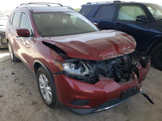 NISSAN ROGUE S 2016 with VIN 5N1AT2MN6GC822836 - Photo from auction
