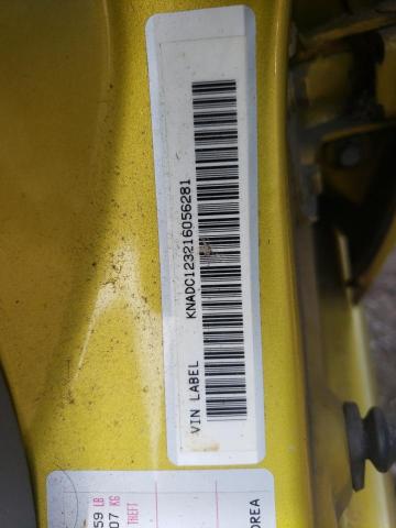 Photo 10 from auction – 2001 KIA RIO with VIN KNADC123216056281