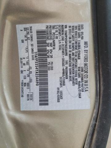 Zdjęcie 10 z aukcji – 2000 FORD TAURUS SES z VIN 1FAFP55S4YA234490