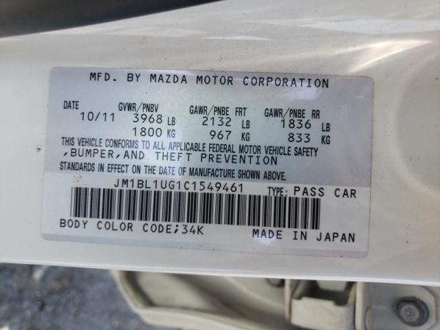 Foto 10 de la subasta – 2012 MAZDA 3 I con VIN JM1BL1UG1C1549461