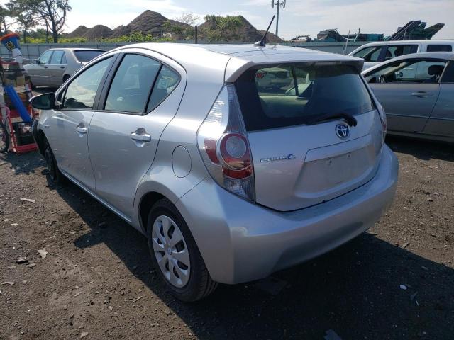Photo 3 from auction – 2012 TOYOTA PRIUS C with VIN JTDKDTB33C1025835