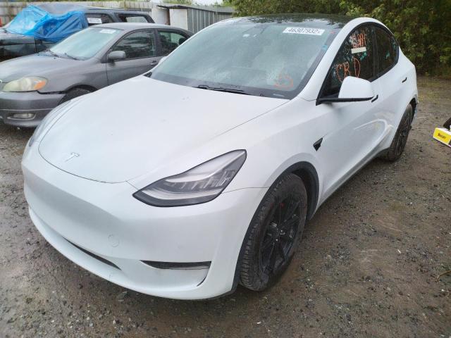Photo 2 from auction – 2020 TESLA MODEL Y with VIN 5YJYGDEF3LF046706