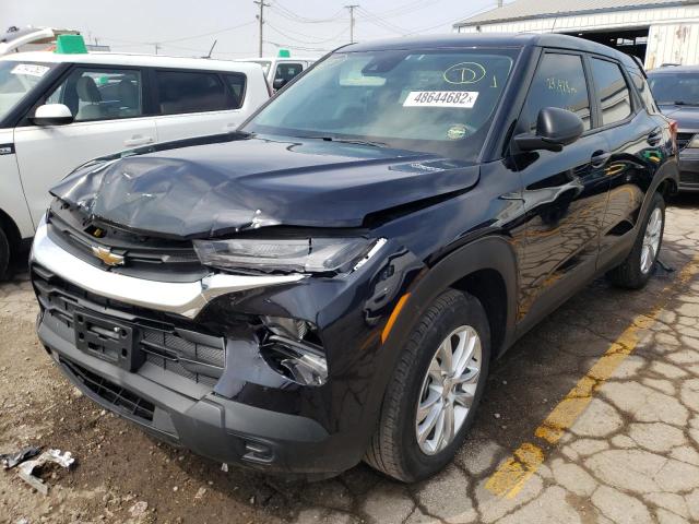 Photo 2 from auction – 2021 CHEVROLET TRAILBLAZE with VIN KL79MMS28MB019713