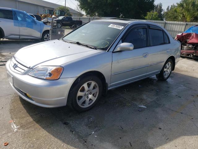 Photo 2 from auction – 2003 HONDA CIVIC EX with VIN 2HGES25733H623857