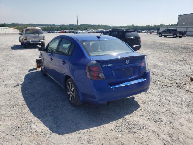 Photo 3 from auction – 2012 NISSAN SENTRA 2.0 with VIN 3N1AB6AP9CL629263