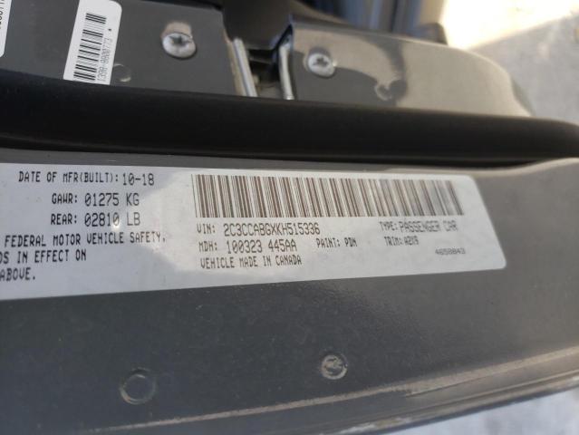 Photo 10 from auction – 2019 CHRYSLER 300 S with VIN 2C3CCABGXKH515336