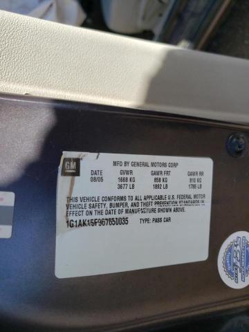 Photo 10 from auction – 2006 CHEVROLET COBALT LS with VIN 1G1AK15F967650035