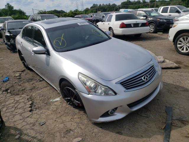 INFINITI G37 2010 with VIN JN1CV6AR0AM455040 - Photo from auction