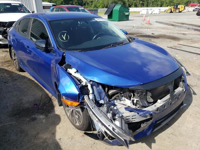 HONDA CIVIC EX 2018 with VIN JHMFC1F32JX025546 - Photo from auction