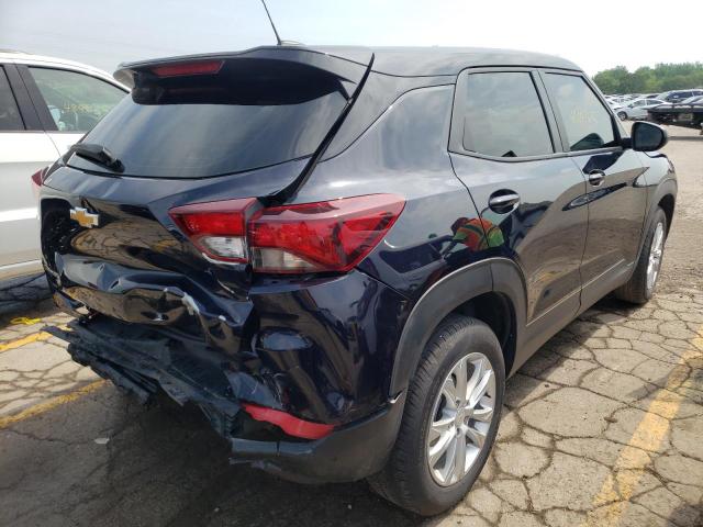 Photo 4 from auction – 2021 CHEVROLET TRAILBLAZE with VIN KL79MMS28MB019713
