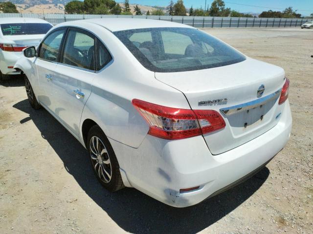 Photo 3 from auction – 2014 NISSAN SENTRA S with VIN 3N1AB7AP3EL625573