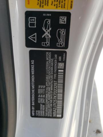 Foto 10 de la subasta – 2019 BMW M240XI con VIN WBA2J7C57K7D23297