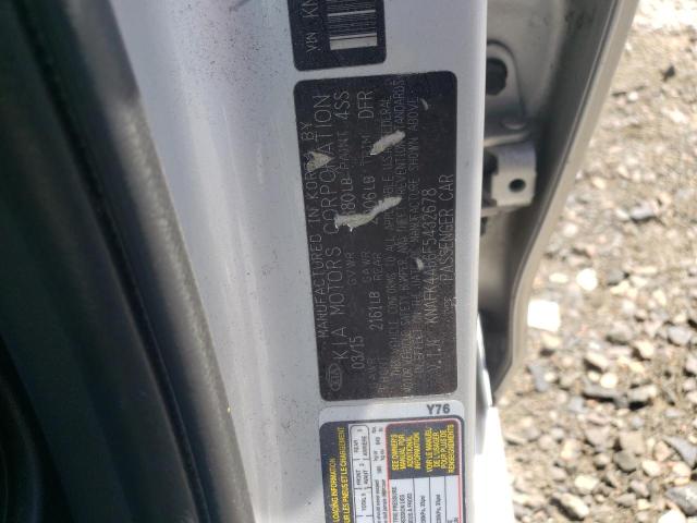 Photo 10 from auction – 2015 KIA FORTE LX with VIN KNAFK4A66F5432678