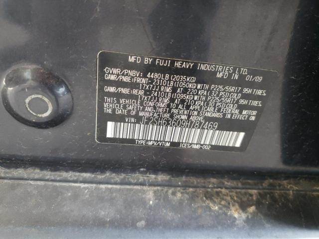 Photo 10 from auction – 2009 SUBARU FORESTER 2 with VIN JF2SH63609H787469