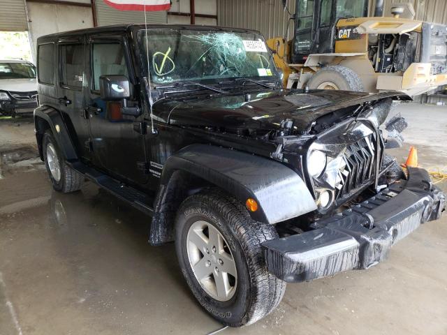 JEEP WRANGLER U 2014 with VIN 1C4BJWDG8EL133370 - Photo from auction