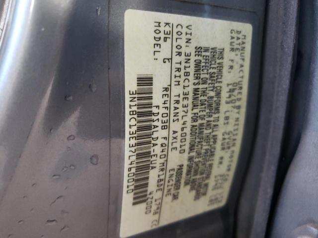 Photo 10 from auction – 2007 NISSAN VERSA S with VIN 3N1BC13E37L460010