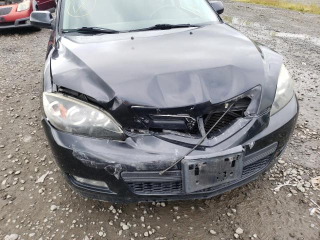 Photo 9 from auction – 2008 MAZDA 3 HATCHBAC with VIN JM1BK344681778519