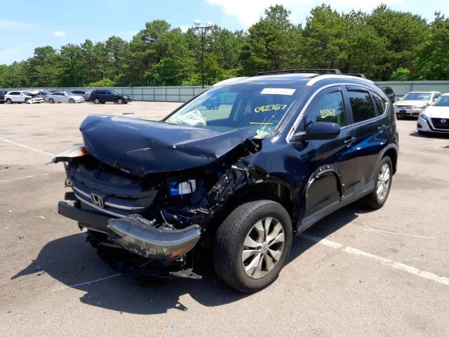 Photo 2 from auction – 2014 HONDA CR-V EX with VIN 5J6RM4H52EL082767